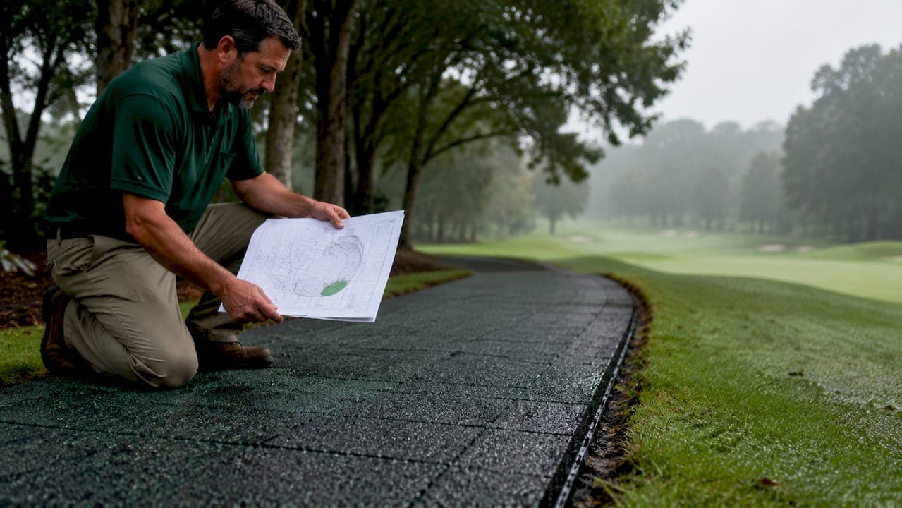 How Recycled Paving Supports Golf Sustainability