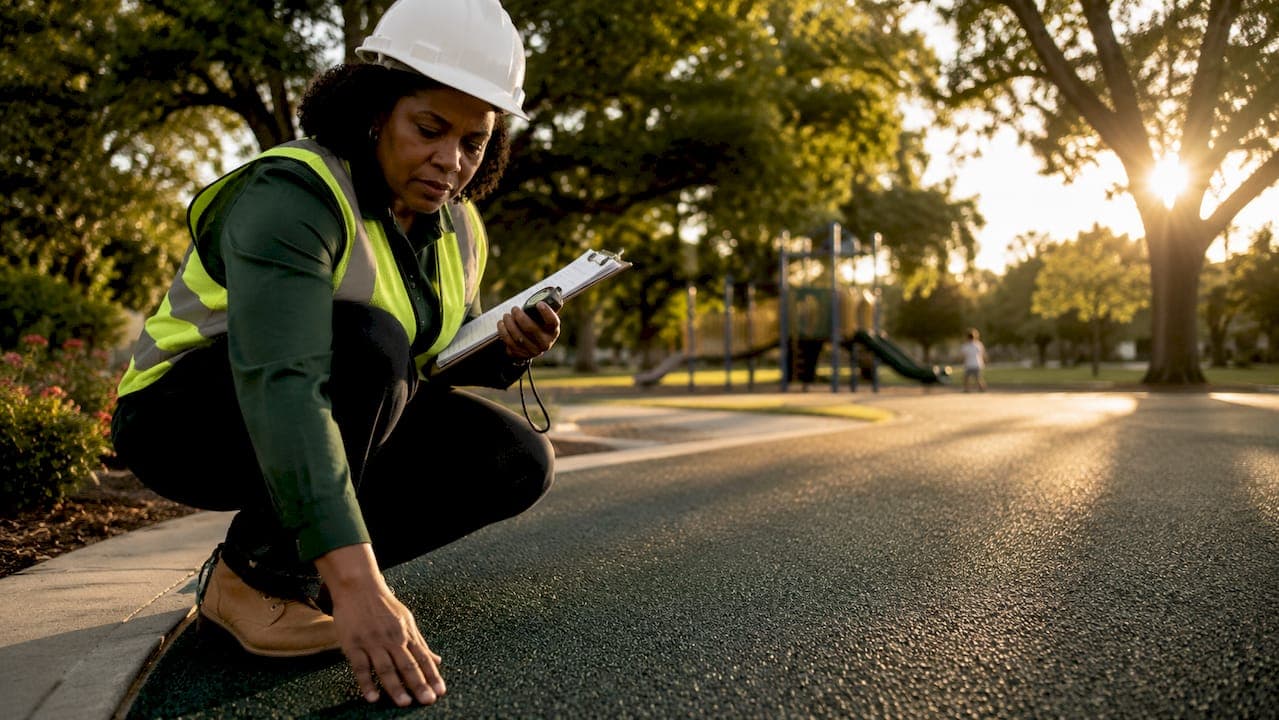 Cure Time in Rubber Paving: What You Must Know