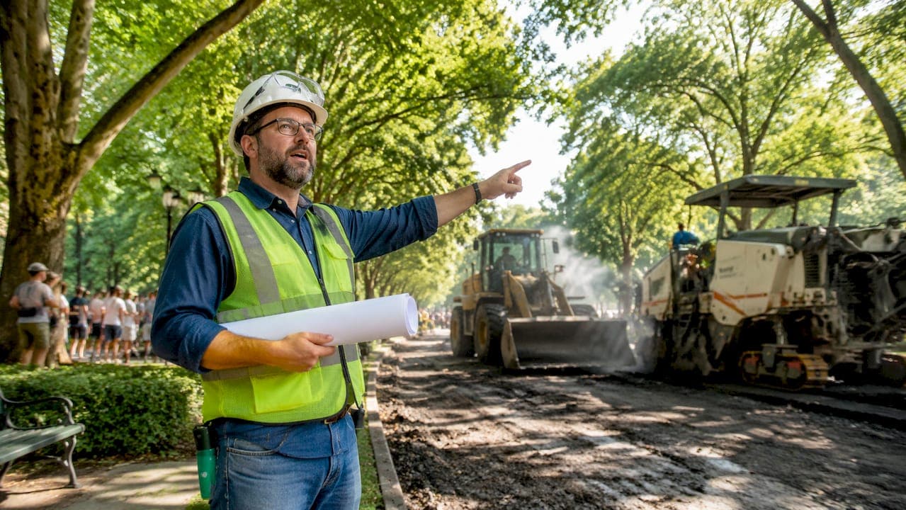 Recycled Material Paving Project Workflow Guide