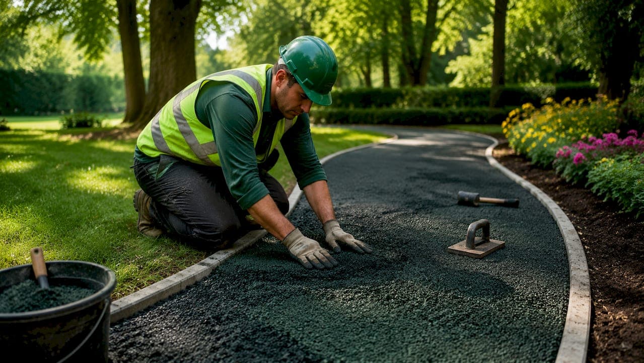 How Rubber Paths Reduce Maintenance Budgets