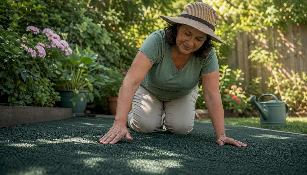 Why Rubber Surfaces Stay Cool Outdoors: A Property Owner's Guide
