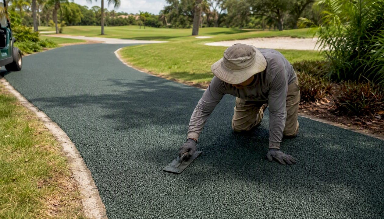 Why Golf Facility Paving Needs Crack Resistance