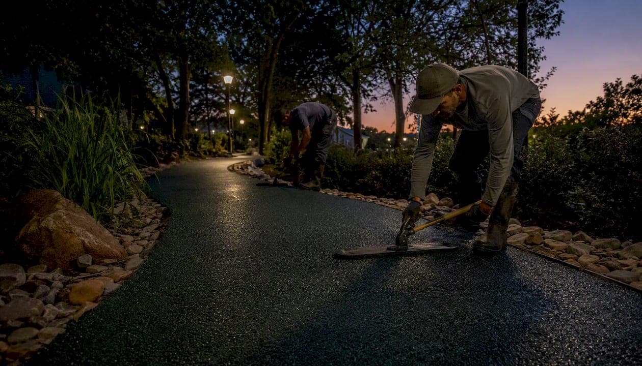 Slip-Resistant Community Walkway Types: A Planner's Guide