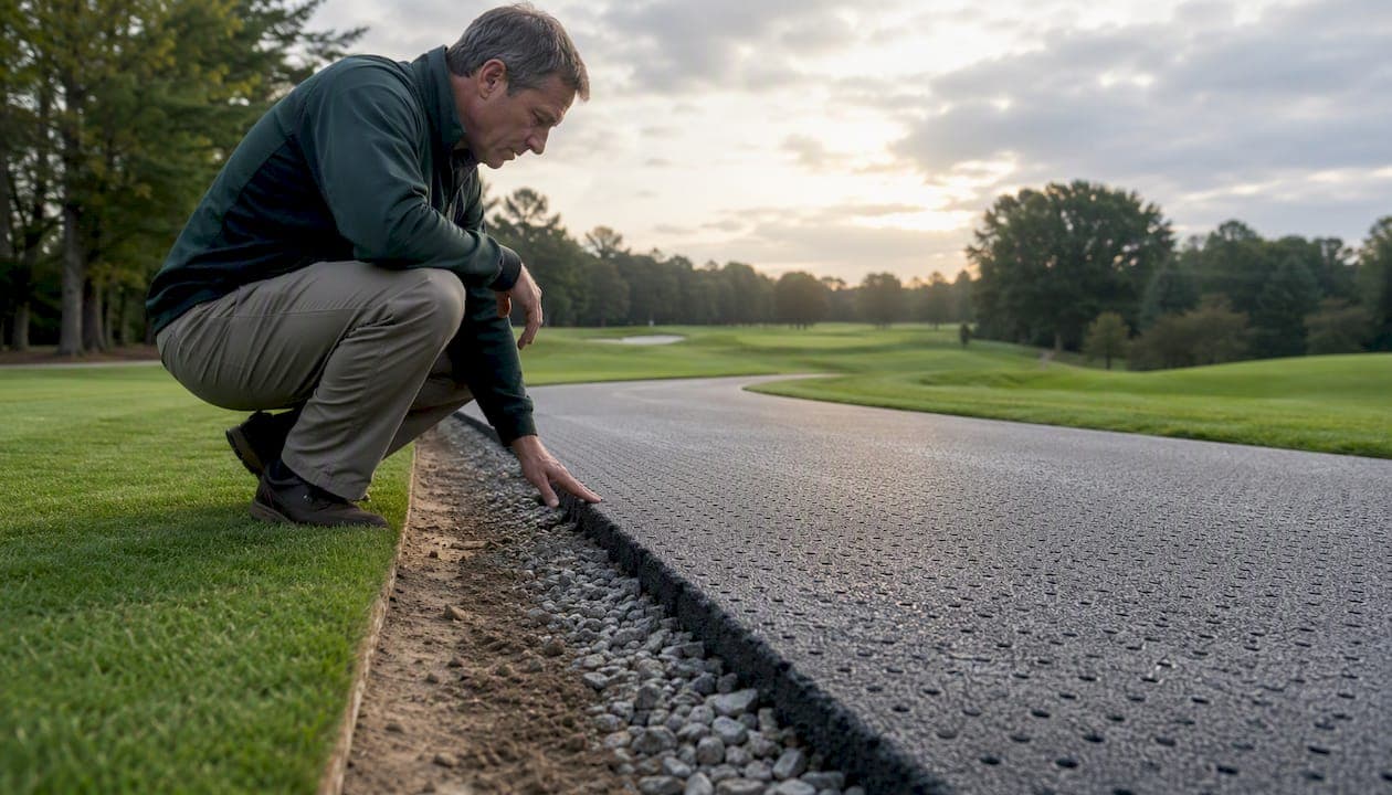 Golf Cart Path Resurfacing Options for Superintendents