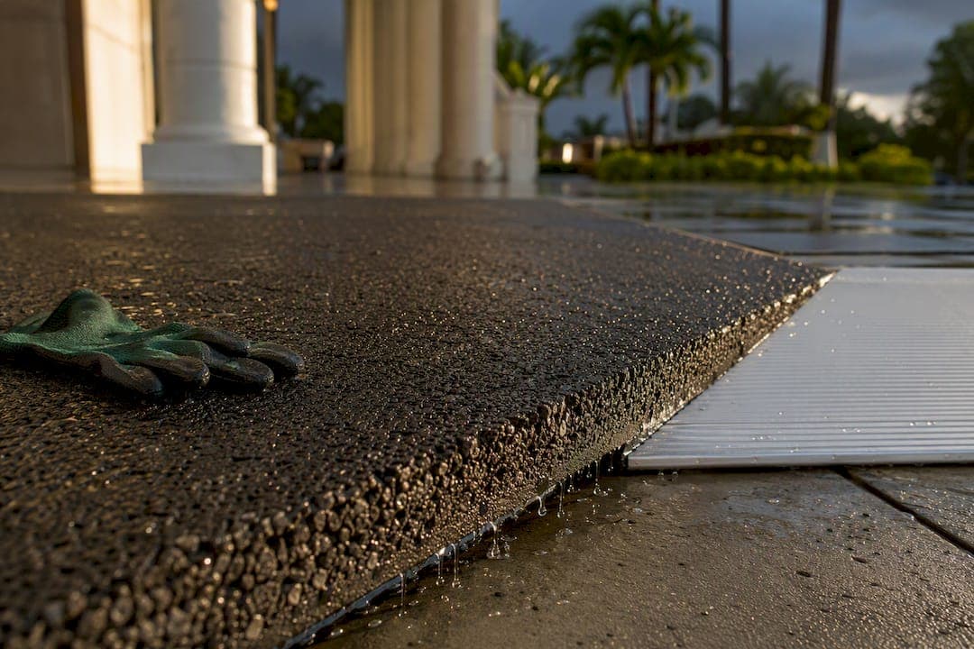 1:12 Slope? Pick Porous Rubber or Aluminum for Outdoor Wheelchair Ramps