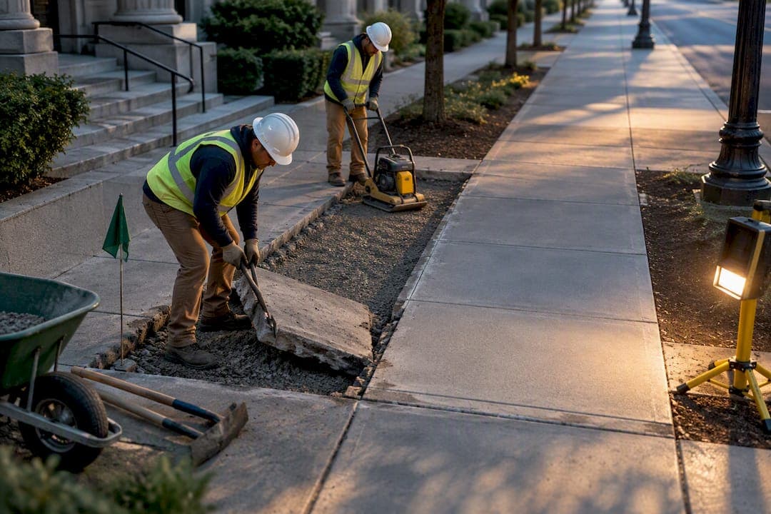 Who Pays for Municipal Sidewalk Resurfacing? Funding, Rules, Rubber