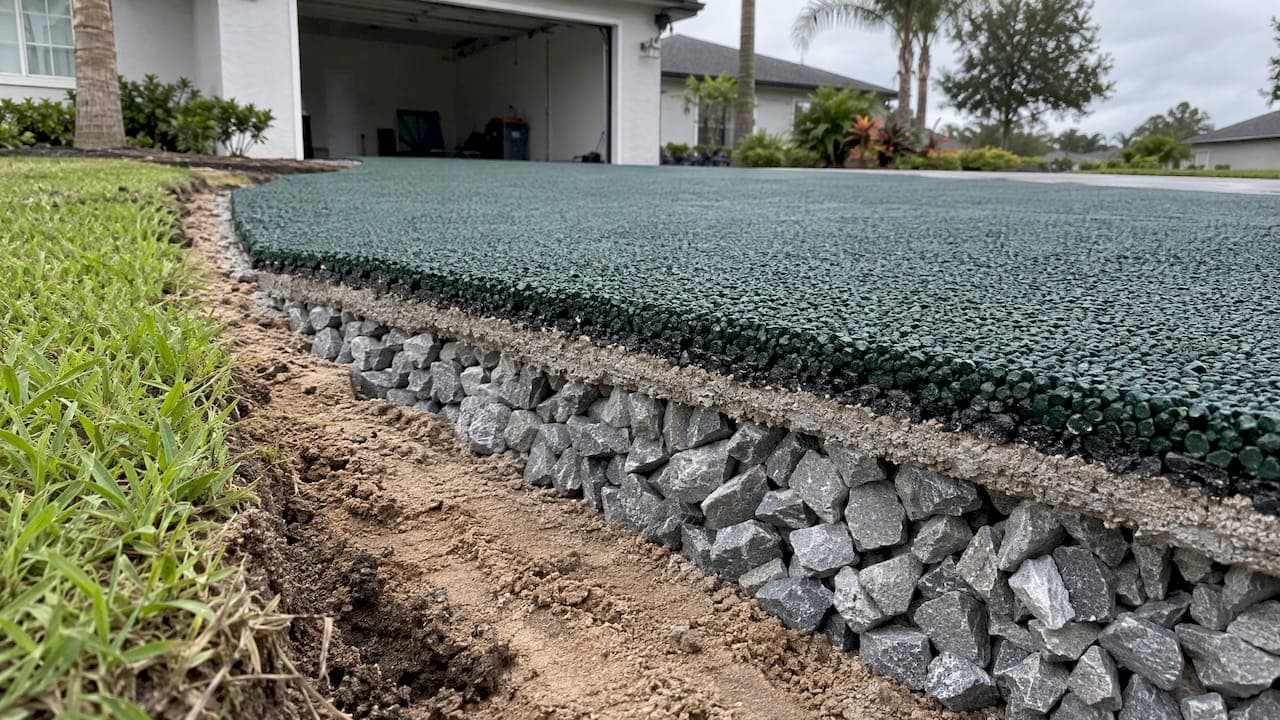 Porous Driveway Drainage: The Stone Reservoir Homeowners Overlook