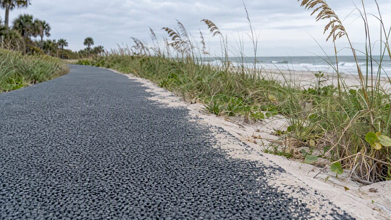 U.S. Coastal Walkway Surfacing: Keep Sediment From Clogging Pores