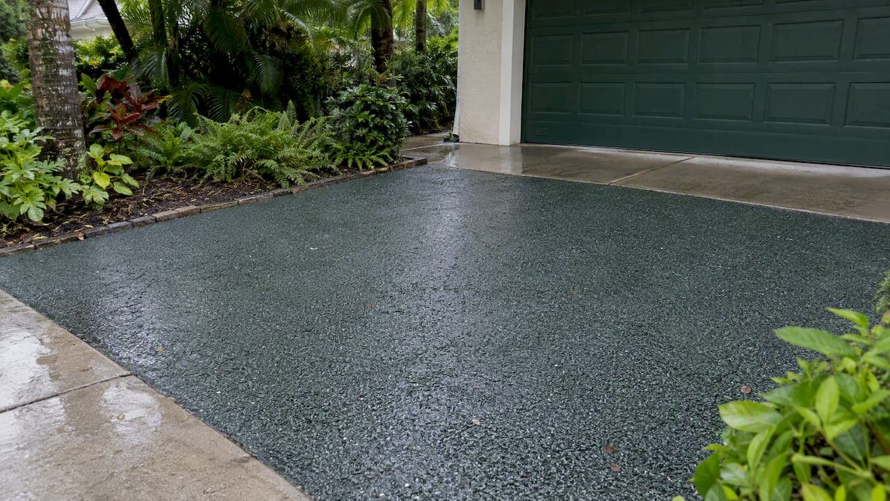 Eco Friendly Driveways: Recycled Rubber Cuts Runoff for Homeowners