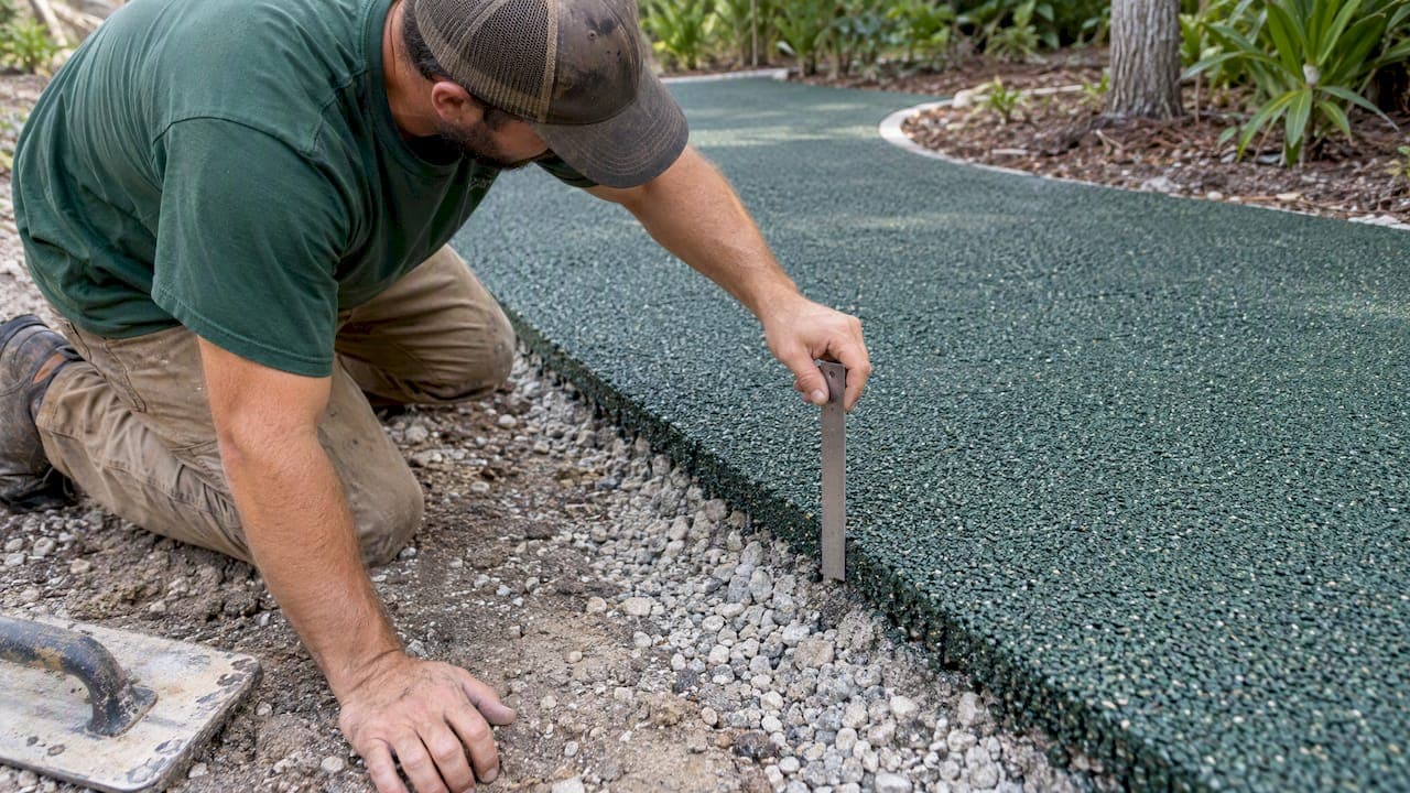 Rubber Paving Thickness: What Each Use Needs