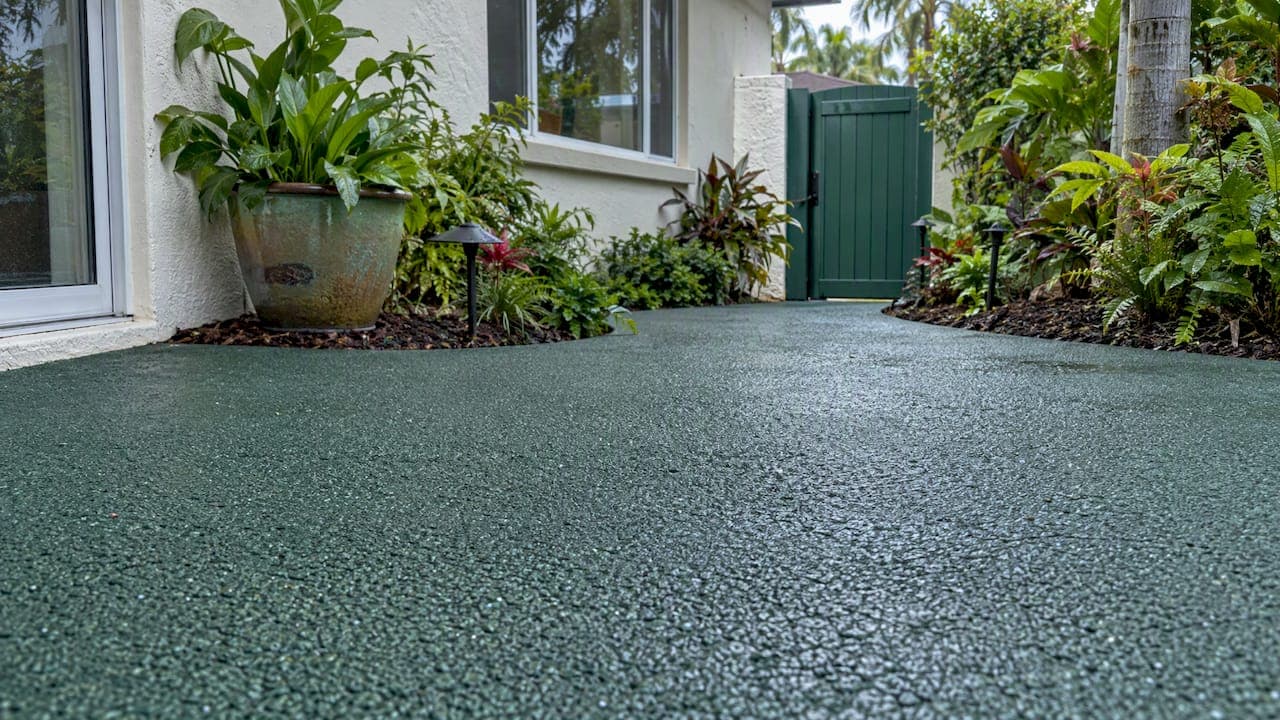 Rubber Paving Benefits in Florida: What You Get